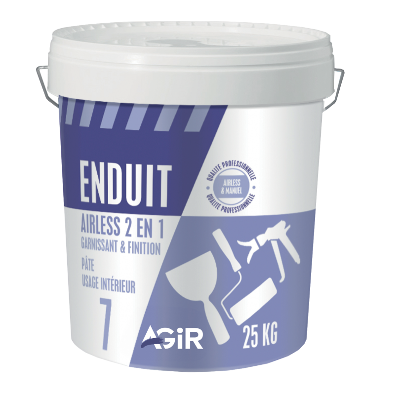 Enduit Airless 2 en 1