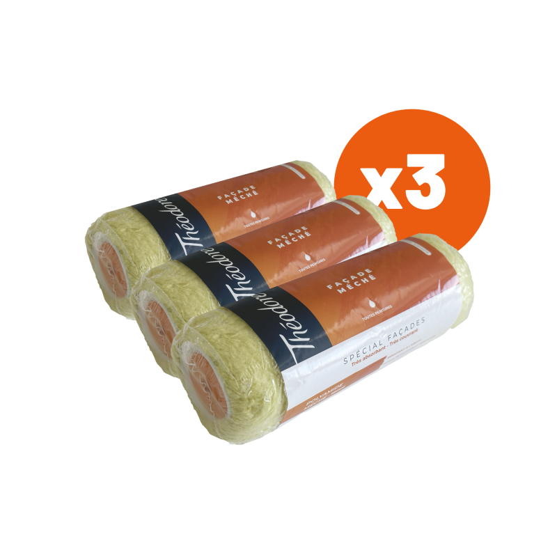 Lot de 3 manchons Façade Méché 180mm