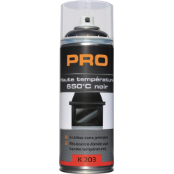 K203 Haute température noir