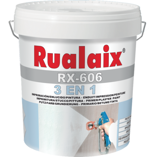 RX-606 Enduit-peinture airless 3 en 1