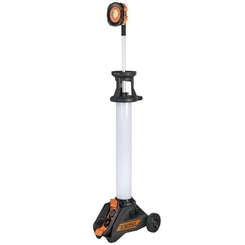 Projecteur de chantier LED portable TU 23051 M FR 360° 23700lm+3200lm, 5m H07RN-F 3G1,5