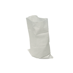 Sac à gravats en polypropylène tissé blanc