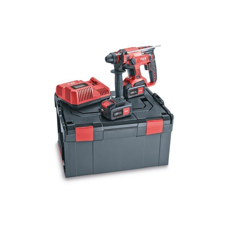 Perforateur/burineur sur batterie CHE 18.0-EC/5.0 SET