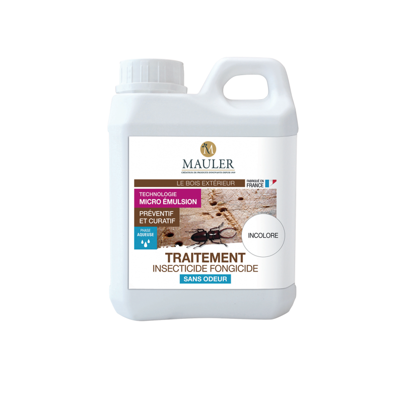 Traitement insecticide et fongicide sans odeur