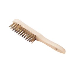 Brosse à manche laiton long