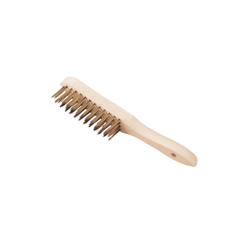 Brosse à manche laiton long