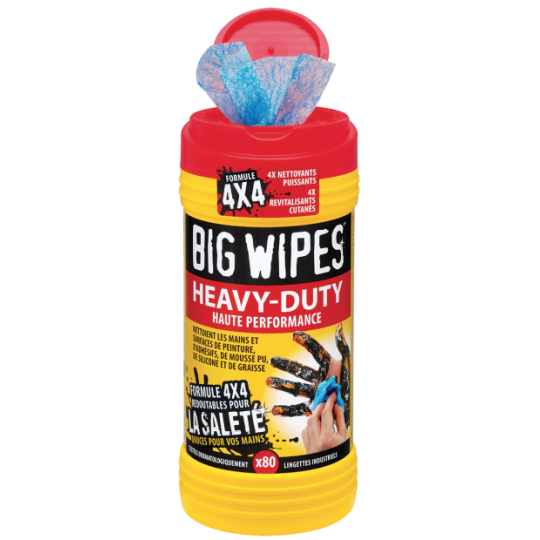 Lingettes BigWipes Haute Performance