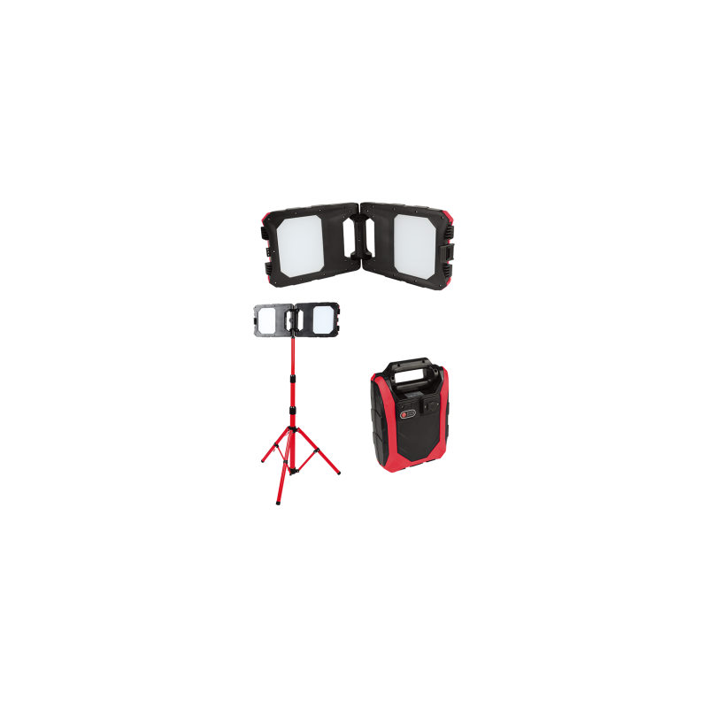 Projecteur Led 2 x 20W Rechargeable