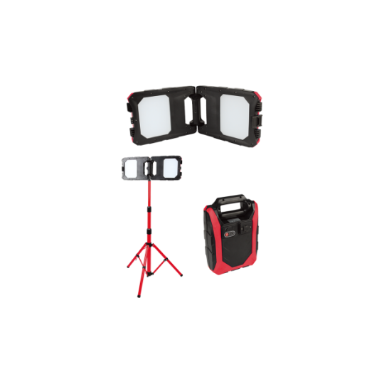 Projecteur Led 2 x 20W Rechargeable