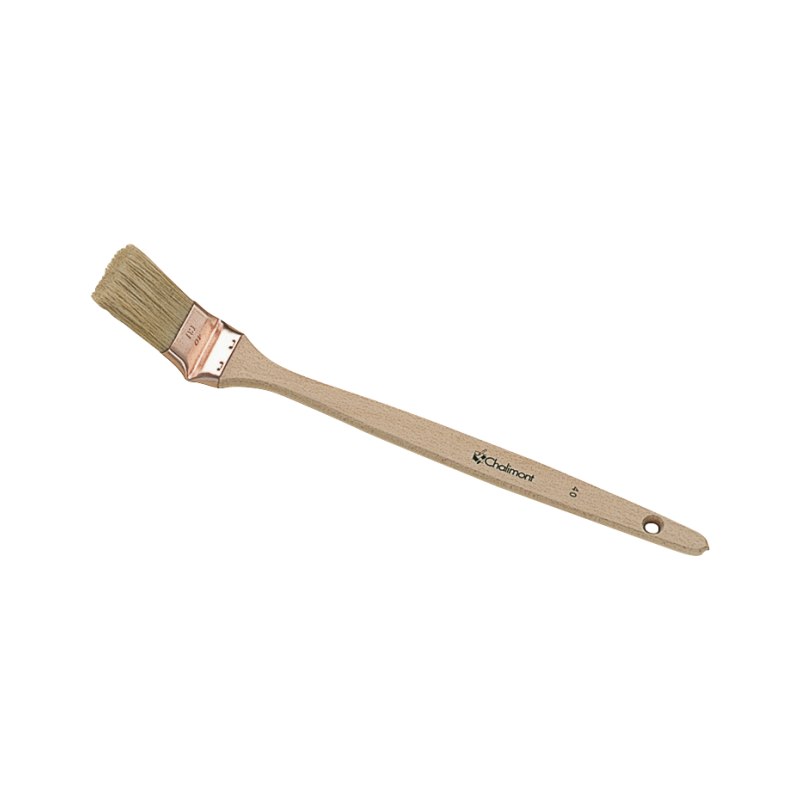 Brosse plate coudéeTradition