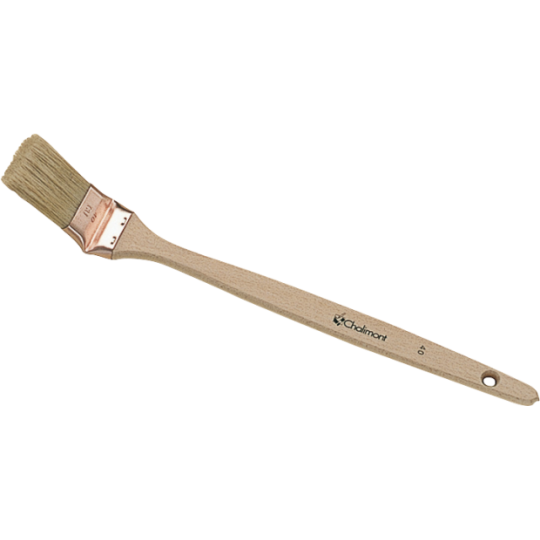 Brosse plate coudéeTradition