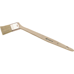 Brosse plate coudée sur chantBâtiment