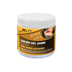 Savon jaune ultra à microbilles